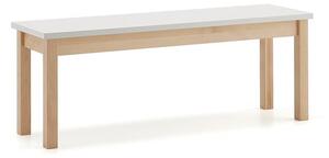 AJ Produkty Lavice ZET, 1200x440 mm, bílá