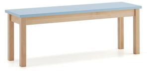 AJ Produkty Lavice ZET, 1200x440 mm, blankytně modrá
