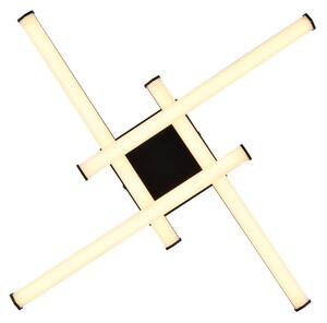 GLOBO 67342-24 KIRINA stropní svítidlo LED 24W 2490/1470lm 3000K černá, opálová