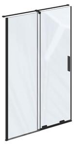Ravak Roll Sprchové dveře posuvné 120 cm, transparent/černá RODP2-120 X08VG0300Z1