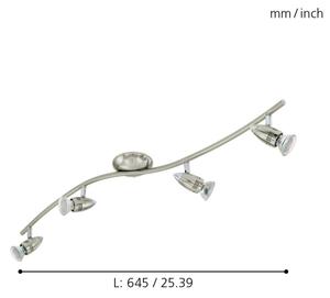 Eglo 92644 - LED Bodové svítidlo MAGNUM 4xGU10/3W/230V