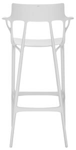 Kartell designové barové židle A.I Stool Recycled (75 cm)