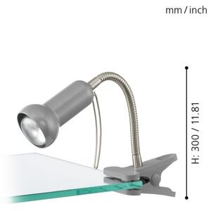 Eglo 81265 - Lampa s klipem FABIO 1xE14/40W/230V