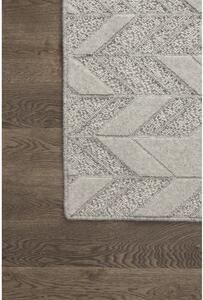 Světle šedý vlněný koberec 120x180 cm Credo – Agnella