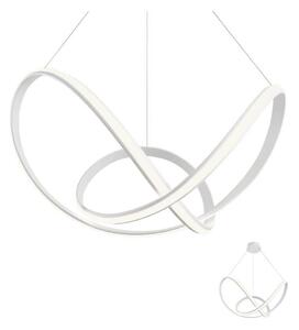 Redo 01-1784 - LED Lustr na lanku NUCLEO LED/55W/230V bílá