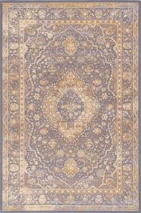 Béžovo-šedý vlněný koberec 100x180 cm Zana – Agnella