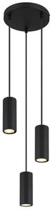 GLOBO 57918-3HB JAMES závěsné svítidlo D210mm 3xGU10 černá