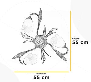 ONLI - Stropní svítidlo SONIA 3xE14/6W/230V