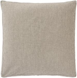 Povlak na sedák Lina natural black stripes 45 × 45 cm