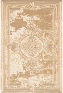 Béžový vlněný koberec 133x180 cm Emily – Agnella