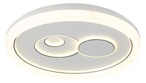 GLOBO 48470 RUIZ I stropní svítidlo D490mm LED 36W 4090/2686lm 3000+4000+6500K bílá