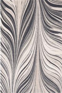 Krémovo-šedý vlněný koberec 160x240 cm Zebre – Agnella