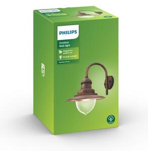 Philips 01652/06/PN Raindrop venkovní nástenné svítidlo 1x27 IP44 bronz