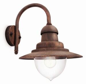 Philips 01652/06/PN Raindrop venkovní nástenné svítidlo 1x27 IP44 bronz