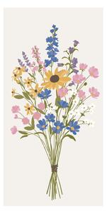 Papírové ubrousky Summer bouquet – 16 ks