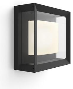 Philips HUE 17438/30 / P7 Econic exteriérové ​​nástěnné svítidlo 26x26cm 15W = 1150lm LED IP44 2200-6500K RGB