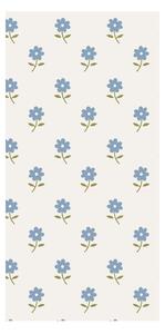 Papírové ubrousky Blue flower / Cream – 16 ks