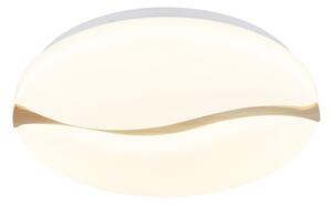 GLOBO 41790-20 LETICIA stropní svítidlo D390mm LED 24W 2790/1850lm 3000+4200+6000K bílá, dřevo