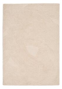 Krémový ručně tkaný vlněný koberec 200x300 cm Domm – Kave Home