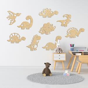 Dekorace do pokoje dinosauři | JURARA: Překližka Topol - Honey 3071 S 4506-97128 PR0472