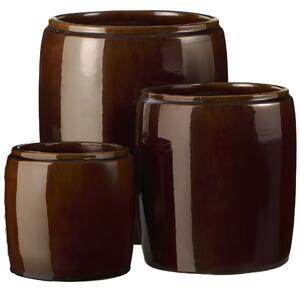 Keramický obal na květiny Saigon Brown S