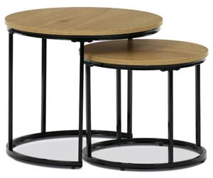 Odkládací Stolek Autronic 53x46 cm přírodní MDF CT-G1145 OAK
