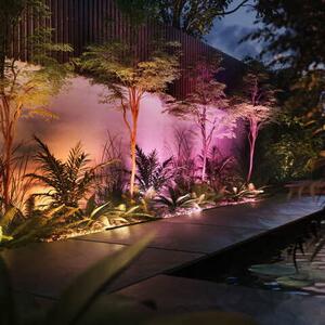 Philips Hue 17466/30/P7 exteriérové ​​svítidlo na zem Amarant 20W/1400lm 2000-6500K, RGB IP65 černá napájecí zdroj PSU není součastí balení