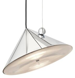 Závěsná svítidlo Tom Dixon, Pose, stmívatelné, Metalická, Obývací pokoj, Kov, Design
