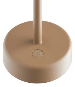 Nordlux - LED Stm nabíjecí venkovní stolní lampa ELLEN LED/2,8W/3,7V IP44 hnědá