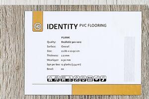Vinylová podlaha Identity Realistic 901-1012 - 22,86 x 121,92 cm