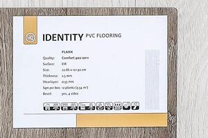 Vinylová podlaha Identity Comfort 902 - 2011 - 121,92 x 22,86 cm