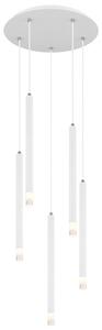 GLOBO 15629W-5 RYAN závěsné svítidlo D340mm 5xG9 bílá