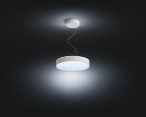 Philips HUE LED White Ambiance 41162/31/P6 Enrave závěsné svítidlo 33,5W 4300lm 2200-6500K 42,5cm bílé stmívatelné BlueTooth + HUE Switch