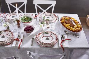 Vánoční talíř, snídaňový - bílý, kolekce Toy's Delight - Villeroy & Boch