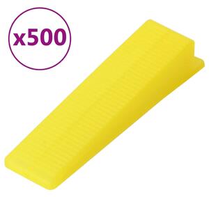 Nivelační klíny na obklady 500 ks 155283