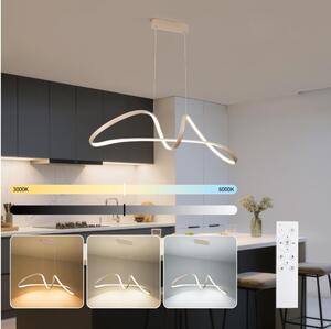 Brilagi-LED Stmívatelný lustr na lanku TWISTER LED/60W/230V 3000-6000K béžová+DO