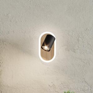 Eglo 901631 - LED Nástěnné bodové svítidlo RIMBOCCHI LED/7W/230V hnědá/černá