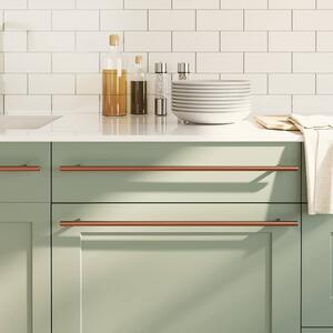 Nábytkové úchytky 5 ks bronzové 480 mm nerezová ocel 155379