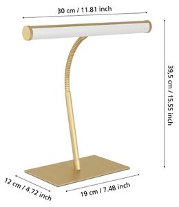 Eglo 901983 - LED Stm. stolní lampa RICCIONE LED/5W/230V 2700/4000/6500K zlatá