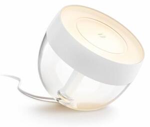 Philips Hue Iris (gen4) 8719514264465 LED náladová stolní lampa 8,1W 2000-6500K+RGB bílá/průhledná IP20 Bluetooth
