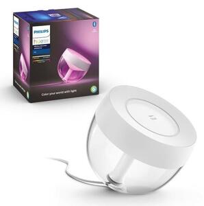 Philips Hue Iris (gen4) 8719514264465 LED náladová stolní lampa 8,1W 2000-6500K+RGB bílá/průhledná IP20 Bluetooth