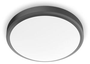 Philips 8719514326606 Doris CL257 stropní svítidlo LED D313mm 17W/1500lm 2700K IP44 černá