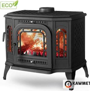 Litinová krbová kamna P7 LB - 10,5 kW ECO