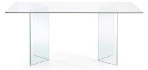 Jídelní stůl uran 180 x 90 cm průhledný