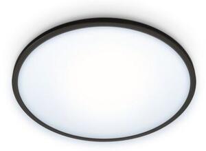 Philips WiZ Tunable white 8719514337992 SuperSlim stropní svítidlo LED 14W/1400lm 2700-6500K černá stmívatelné