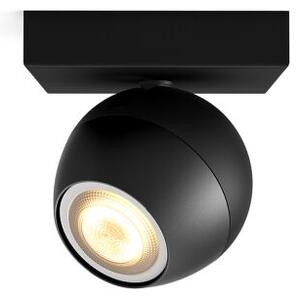 Philips Hue White Ambiance 8719514339200 BUCKRAM nástěnné bodové svítidlo 1xGU10 5.5W/250lm 2200-6500K čierna bluetooth