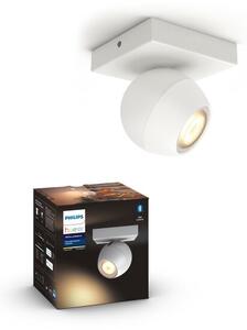 Philips Hue White Ambiance 8719514339187 BUCKRAM nástěnné bodové svítidlo 1xGU10 5.5W/250lm 2200-6500K biela bluetooth