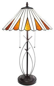 Stolní lampa Tiffany RUSTIC FIORI Clayre & Eef 5LL-6280
