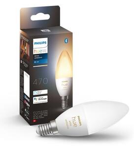 Philips Hue White Ambiance 8719514356658 LED žárovka E14 4W/470lm svíčka 2200-6500K bluetooth