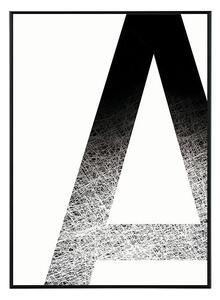 Typography A - 30x40 cm Obraz